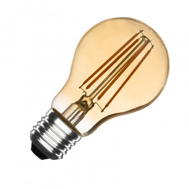 Ampoule Led Filament E W Lm Dimmable A Gold Ledkia