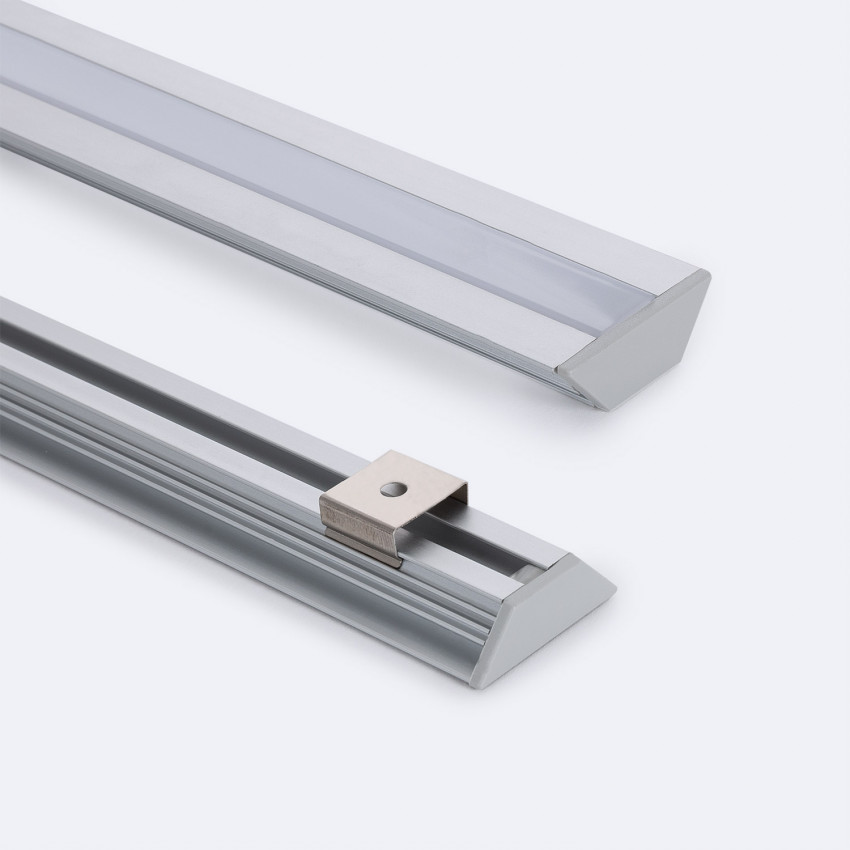 Recessed Aluminium Profile For LED Strips Up To 11mm Ledkia