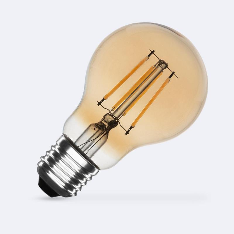 Produit de Ampoule LED Filament E27 6W 600 lm A60 Gold