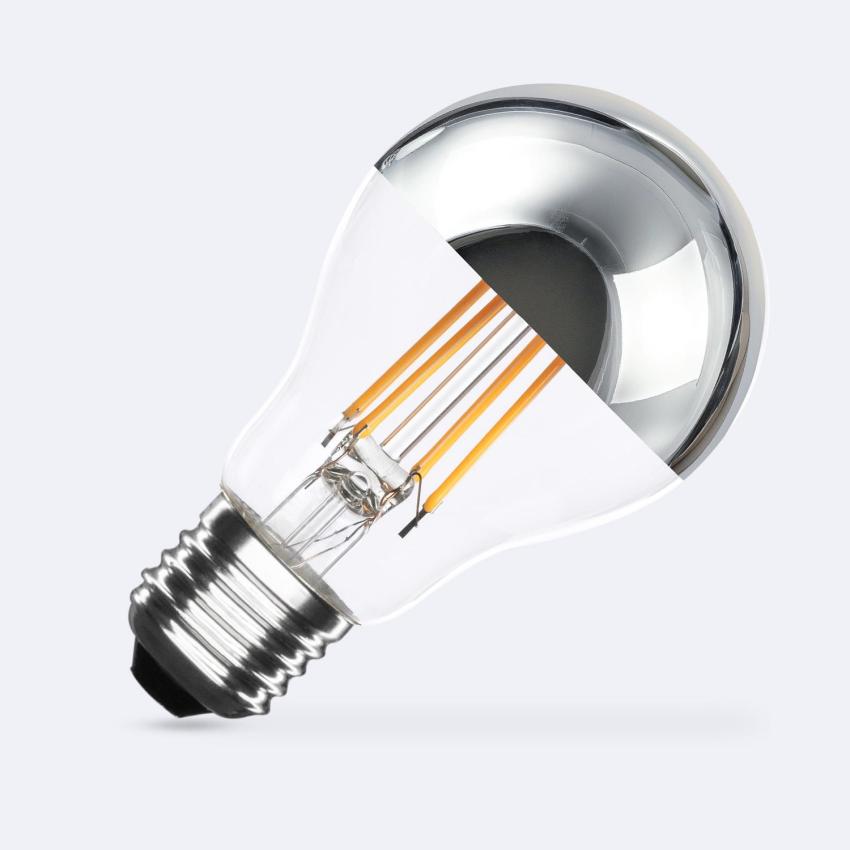 Produkt od Stmívatelná LED Filamentní Žárovka E27 8W 800 lm A60 Chrome Reflect