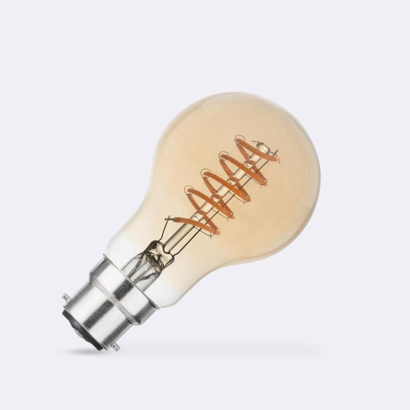 Product van LED Lamp Filament B22 4W 300 lm A60 met Schemersensor