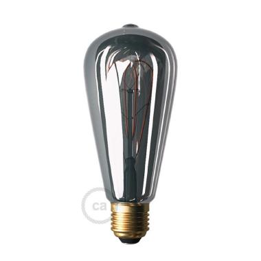 Prodotto da Lampadina LED Filamento Regolabile E27 ST64 5W 150 lm Smoky DL700181 CREATIVE-CABLES