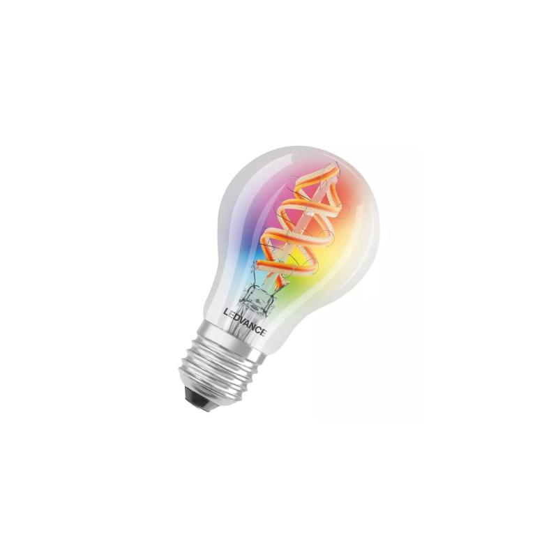 Product van LED Lamp Filament E27 4.5W 300 lm A60 WiFi RGBW LEDVANCE Smart+