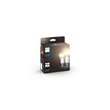 Produkt von 2er pack LED-Glühbirnen Smart E27 9W 800 lm A60 PHILIPS Hue White