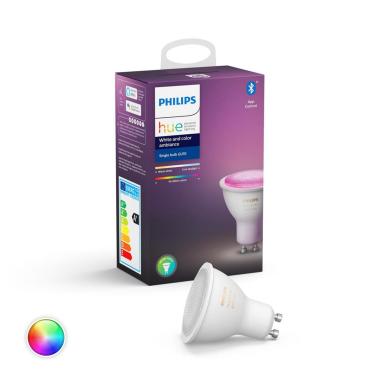 Prodotto da Lampadina LED GU10 Smart 4.3W 230 lm Hue White Color PHILIPS 