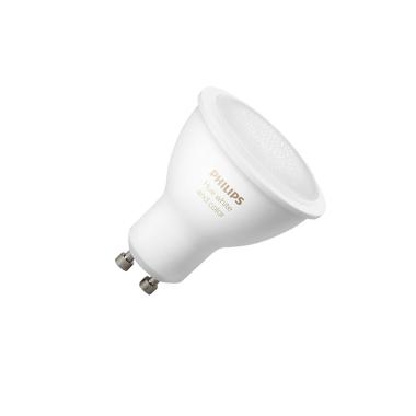 Product of GU10 LED Bulb PHILIPS Hue 4.3W 230 lm White and Color 