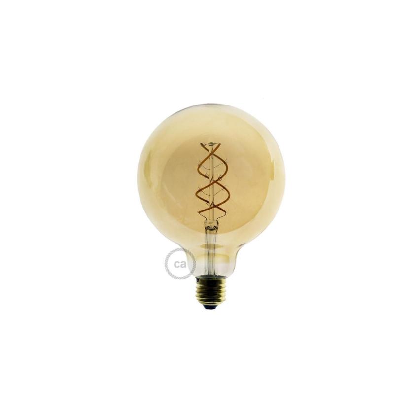 Product van LED Lamp Filament  E27 5W 250 lm G125 Dimbaar  Creative-Cables DL700140 