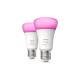 Product of Pack of 2u E27 Smart LED Bulbs PHILIPS Hue White 6.5W A60 570 lm