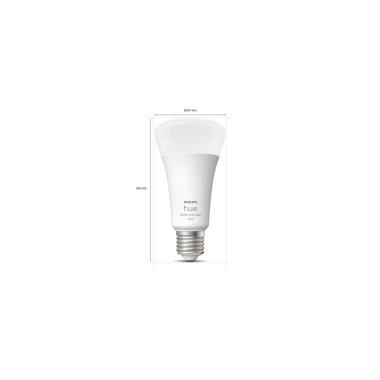 Product of 13.5W E27 A60 1200 lm LED Smart Bulb PHILIPS Hue White Colour