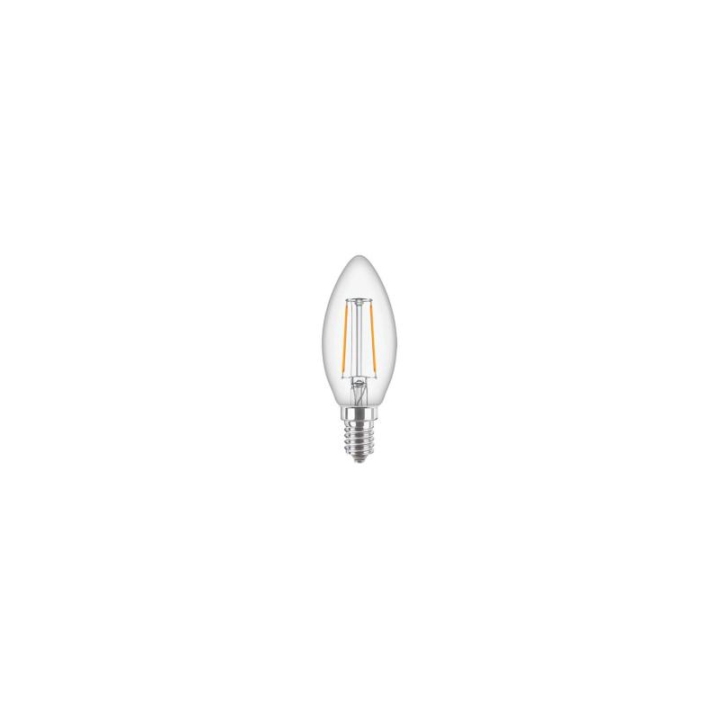 Produit de Ampoule LED PHILIPS E14 B35 Filament CandleND 2W 250 lm