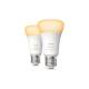 Product van Pack 2st  Slimme LED Lamp E27 6W 570 lm A60 PHILIPS Hue White 