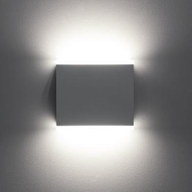 Produkt von LED-Wandleuchte 6W Aussen Doppelseitige Beleuchtung Quadratisch Weiss Orus