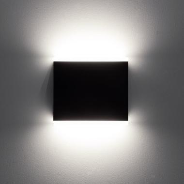 Prodotto da Applique da Parete per Esterno LED 6W Doppia Luce Quadrato Nero Orus