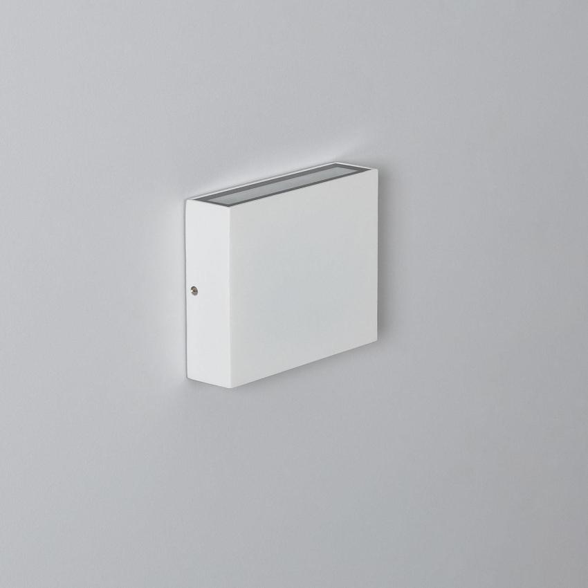 Prodotto da Applique da Parete per Esterno LED 6W Doppia Luce Quadrato Bianco Kaysa