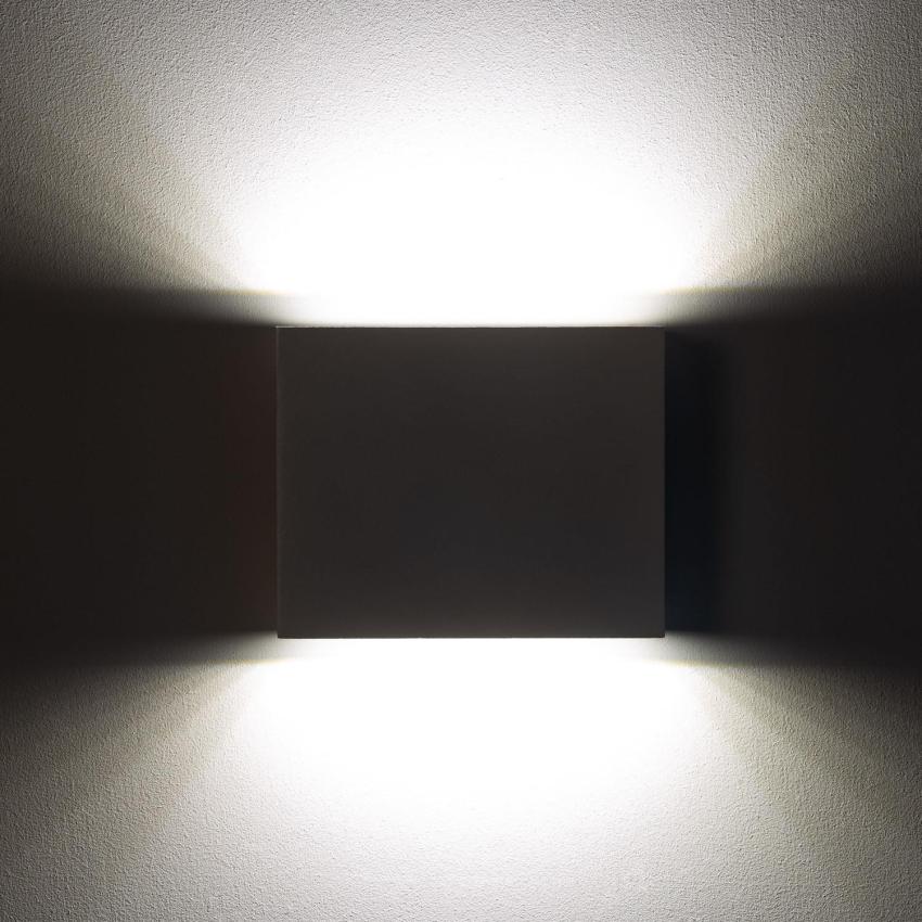 Prodotto da Applique da Parete per Esterno LED 6W Doppia Luce Quadrato Bianco Kaysa