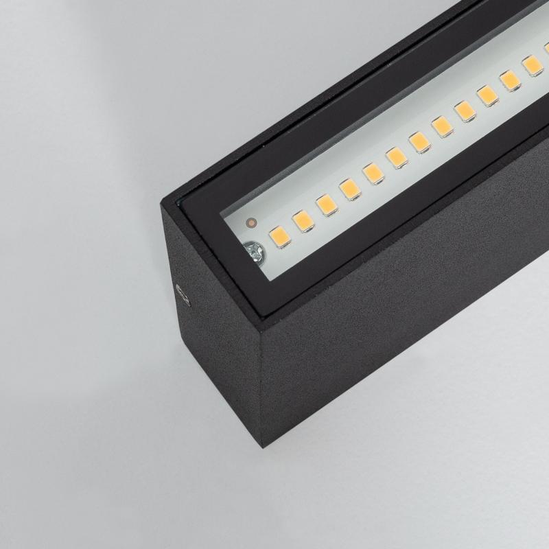 Prodotto da Applique da Parete per Esterno LED 10W Doppia Luce Rettangolare Nero Kaira