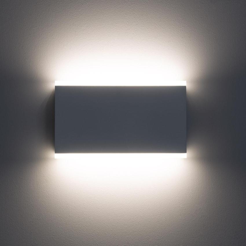 Product of Hera 10W Outdoor Double Sided Illumination Rectangular Black LED Wall Lamp