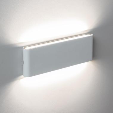 Produit de Applique Murale Extérieure LED 20W Aluminium Rectangulaire Éclairage Double Face Blanche