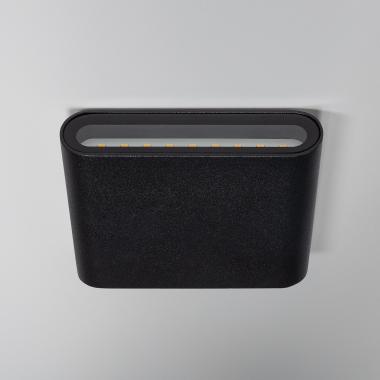 Product of Zeus 6W Outdoor Double Sided Illumination Square Black LED Wall Lamp