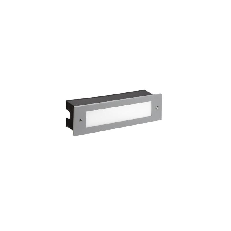 Produit de Balise LED Extérieure 8.7W Encastrable au Mur Micenas PRO Gris LEDS-C4 05-E051-34-CL 