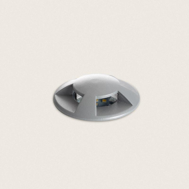 Product of 1W 24V DC Loto 4L Outdoor Recessed Ground Spotlight in Grey