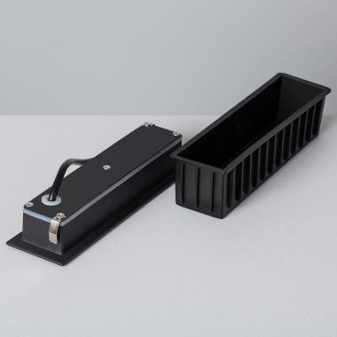 Produkt von LED-Wandleuchte Aussen 3W Einbau Rechteckig Schwarz Linear Wabi