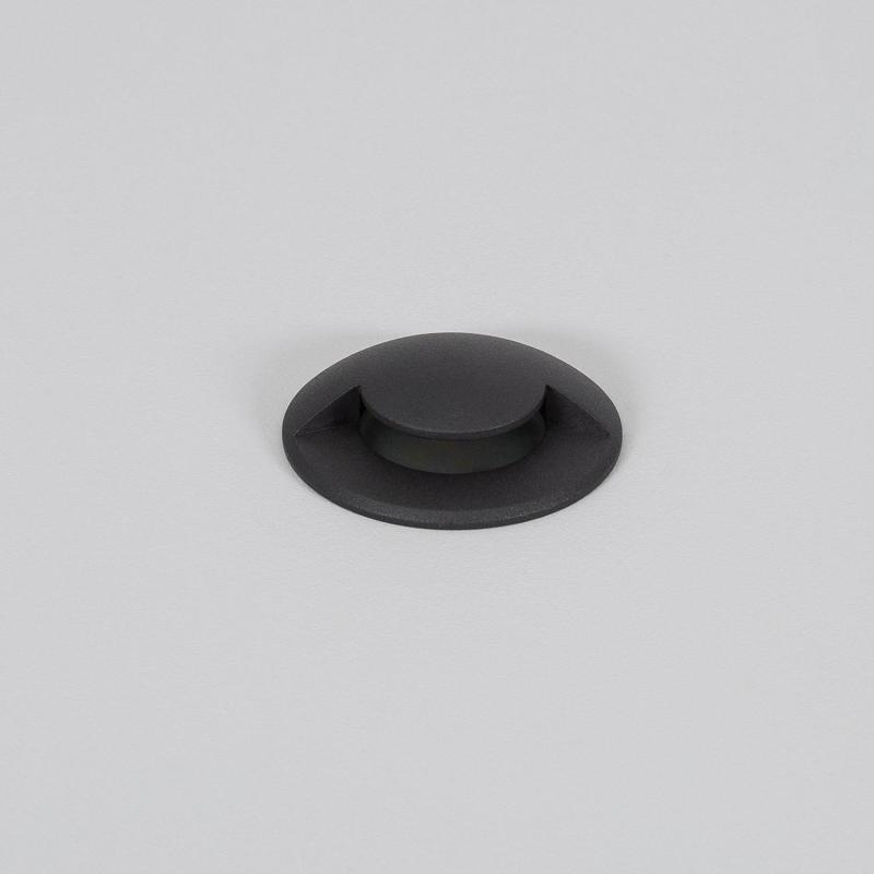 Product of 1W 24V DC Loto 1L Outdoor Recessed Ground Spotlight in Black