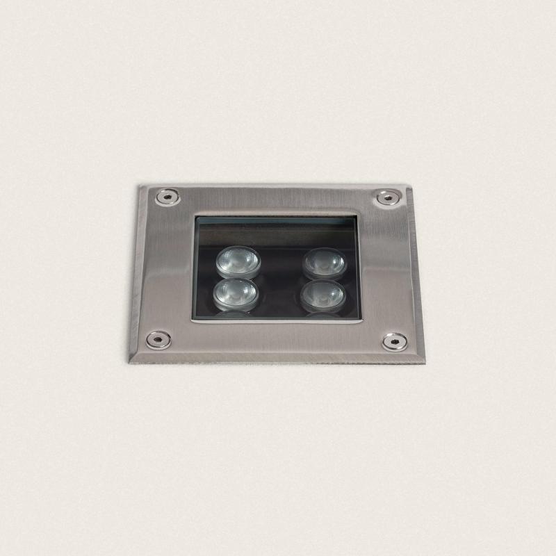 Product of 6W Utopia Outdoor Square Recessed Ground Spotlight 