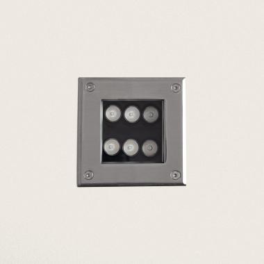 Product of 6W Utopia Outdoor Square Recessed Ground Spotlight 