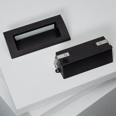 Product of 4W Elin Outdoor Rectangular Recessed Black LED Wall Light