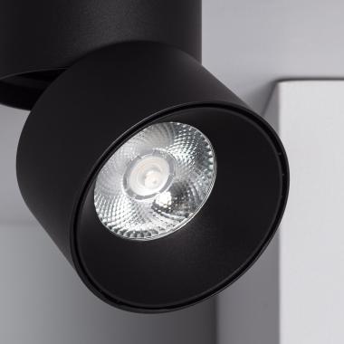 Produit de Applique LED Aluminium Ronde New Onuba 15W Noire