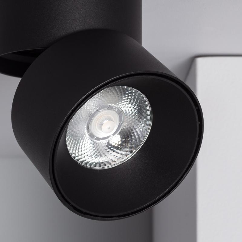 Product van Plafondlamp 15W LED Rond Aluminium Zwart New Onuba