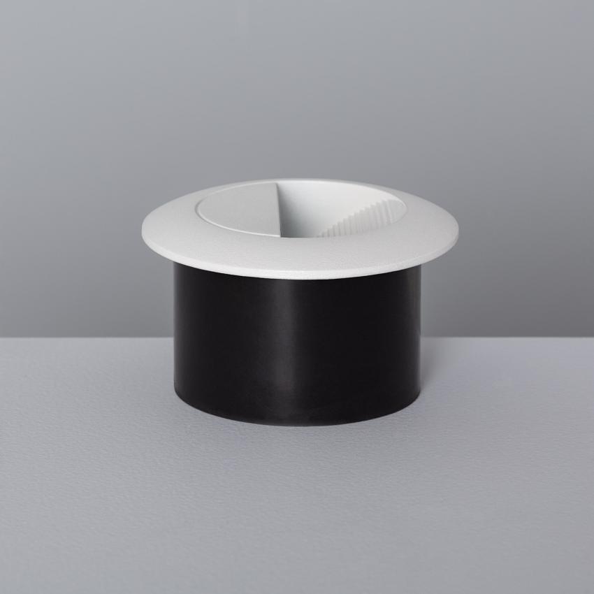 Product of Wabi 3W White Round Aluminium Outdoor Recessed Wall Light