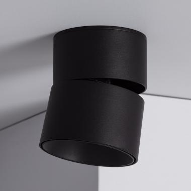 Prodotto da Applique LED 15W Alluminio Circolare Nero New Onuba