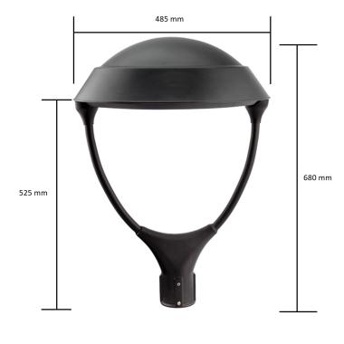 Produit de Luminaire LED NeoVentino LUMILEDS 40W PHILIPS Xitanium Éclairage Public 