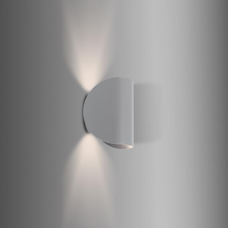 Product van Wandlamp Gaia Grijs LED 6W Dubbelzijdige Verlichting