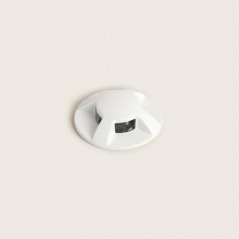 Product of 1W Letso 4L Outdoor Recessed Ground Spotlight in White