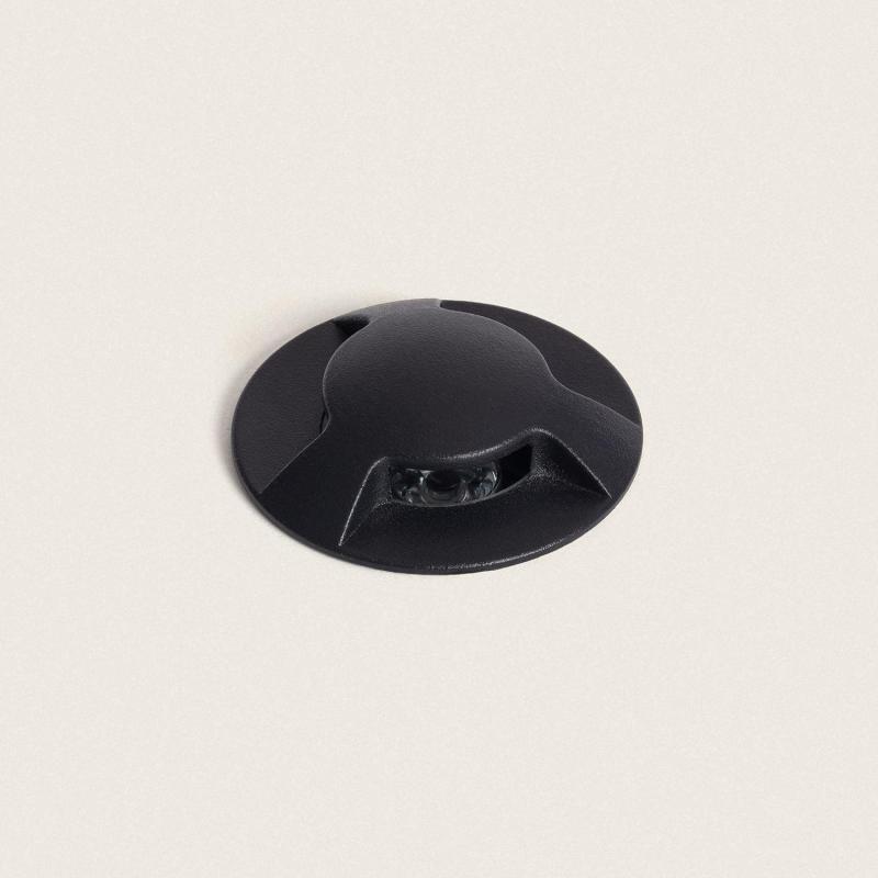 Product of 3W Letso 3L Outdoor Recessed Ground Spotlight in Black