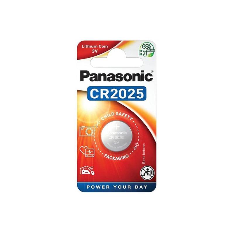 Product van Blisterverpakking 1 Lithium batterij 3V PANASONIC CR-2025EL/1B