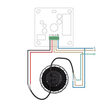 Product van High Bay SAMSUNG UFO HBS LED 100W 175lm/W LIFUD Dimbaar no flikker 