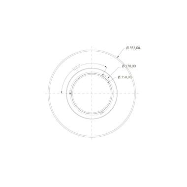 Produkt von Campana SLIM LED Philips Dimmable 100W 90°