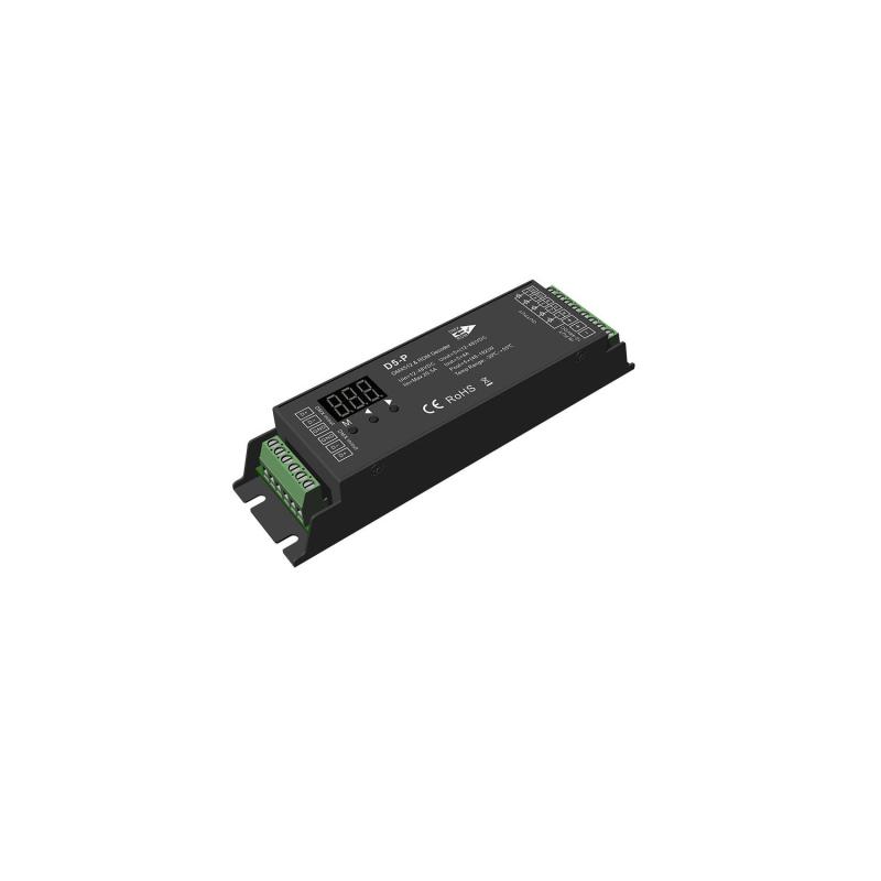 Produit de Décodeur DMX512 & RDM 12-48V DC RGBWW 5 Canaux