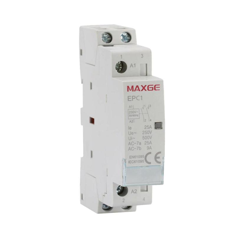 Product van Schakelaar MAXGE 2P-25A-230V AC-2NO