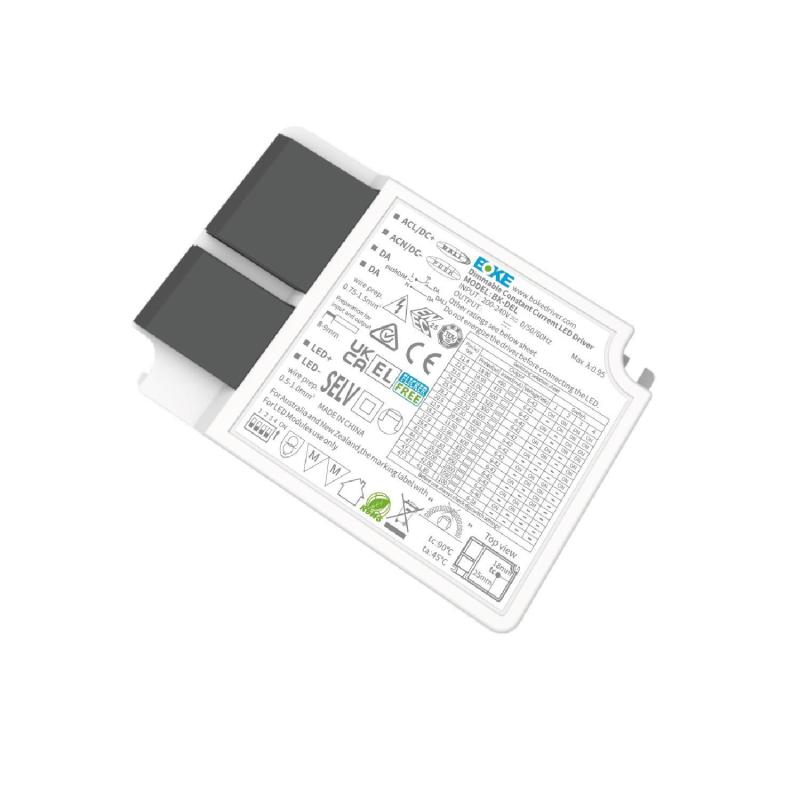 Product of 220-240V BOKE DALI/PUSH Dimmable No Flicker Driver 6-42V Output 1000mA 40W BK-DEL042