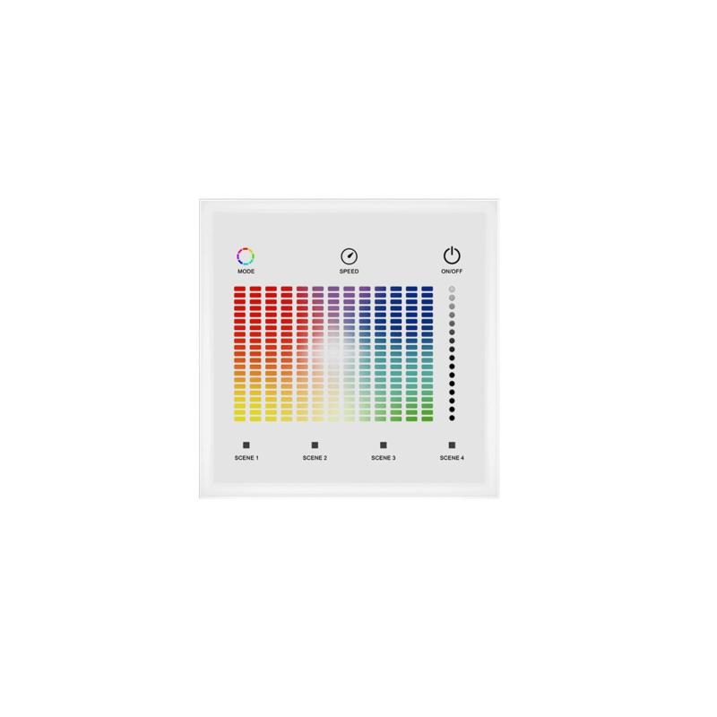 Product of DMX Master Wall Mounted Dimming Controller for 12/24V DC RGB LED Strips