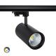 Produit de Spot LED sur Rail Triphasé 40W d'Angelo CCT LIFUD Noir