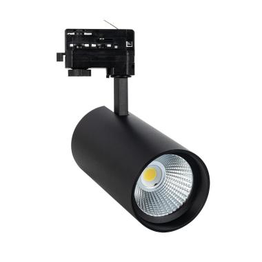 Product van Rail Spot LED Driefase 40W New d'Angelo Black  (CRI 90) LIFUD