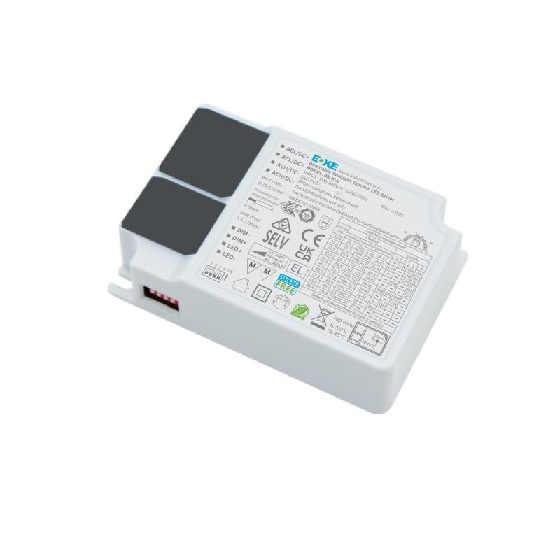 Product of 220-240V BOKE 1-10V Dimmable No Flicker Driver 24-42V Output 1300mA 50W BK-KUL050 