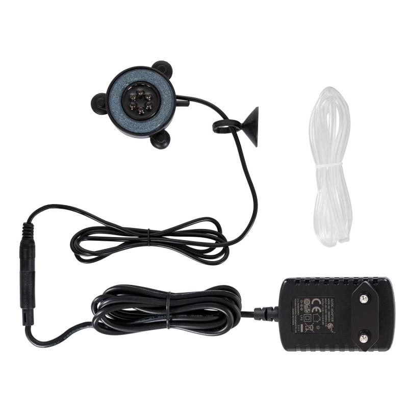 Product van Aquarium Oxygenator met LED licht RGBW 1W IP68