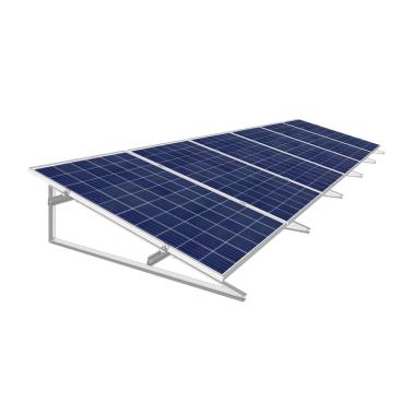 Prodotto da Struttura Inclinata 30º per Pannelli Solari installazione su Lamiera e Calcestruzzo